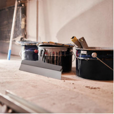 Шпатель фасадный 450 мм нержавеющая сталь, пластмассовая ручка REXANT