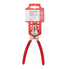 Щипцы для стопорных колец разжим загнутый 160мм, обливные рукоятки REXANT