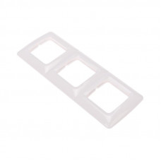 DEA Рамка 3-я горизонтальная Бел KRANZ