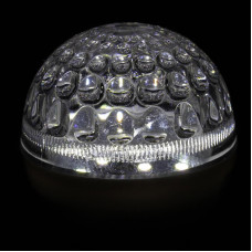 Лампа светодиодная, диаметр 50мм, Е27, 10 LED, 1Вт, БЕЛЫЙ, прозрачная колба, 24В, постоянное напряжение NEON-NIGHT