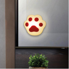 Силиконовый ночник Кошачья лапа розовый NEON-NIGHT