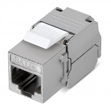 Модуль Keystone Jack RJ-45(8P8C), FTP экранированный, CAT 5e, тип 180 градусов, самозажимной REXANT PRO