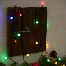 Гирлянда светодиодная Цветные Шарики 20 LED МУЛЬТИКОЛОР 2,8 метра