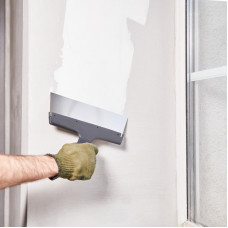 Шпатель фасадный 250 мм нержавеющая сталь, пластмассовая ручка REXANT