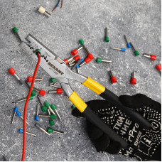 Пресс-клещи HT-16M для обжима втулочных наконечников 0,5-16мм² REXANT