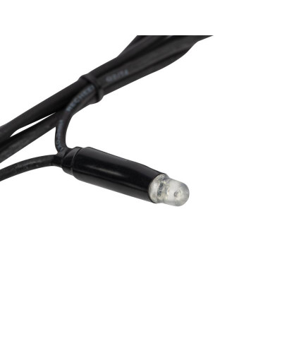 Гирлянда Нить управляемая 20м 240 LED МУЛЬТИКОЛОР черный каучук IP67 свечение с динамикой 230В нужен контроллер 217-204 NEON-NIGHT
