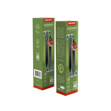 Набор ультразвуковых отпугивателей кротов (R 20м х2) на солнечной батарее REXANT