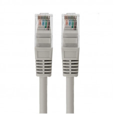 Шнур коммутационный, патч-корд U/UTP RJ45-RJ45, CAT 5e, LSZH серый, 1,5м REXANT