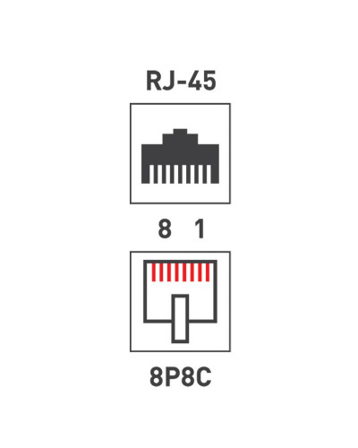 Переходник сетевой LAN, гнездо 8Р8С (RJ-45) - гнездо 8Р8С (RJ-45) REXANT