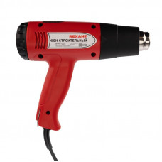 Фен строительный REXANT, 230 В/2000 Вт 'STANDARD' с терморегулятором и дисплеем