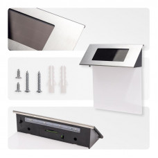 Светильник садовый Риджент, 4000К, встроенный аккумулятор, солнечная панель, коллекция Лондон REXANT