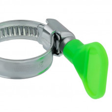 Хомут червячный 20-32-0,7 мм, с ключом W (упак. 50 шт)  REXANT