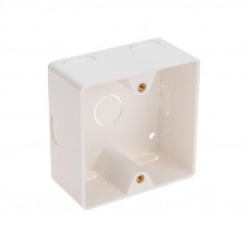 Короб накладной для лицевых панелей 80х80 под 2 модуля 45х22,5 Mosaic