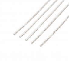 Трубка термоусаживаемая ТУТ нг 1,5/0,75мм, белая, упаковка 50 шт. по 1м REXANT