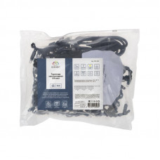 Гирлянда светодиодная Бахрома (Айсикл) 3,2х0,9м 120 LED ТЕПЛЫЙ БЕЛЫЙ черный каучук 3,3мм IP67 эффект мерцания 230В нужен блок 315-000 NEON-NIGHT