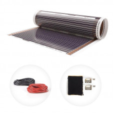 Пленочный теплый пол Ultra RXM 220 9м², 0,5х18м, 1980Вт REXANT