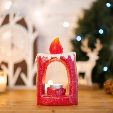 Керамический подсвечник Свечка 12,5х6х19,3 см