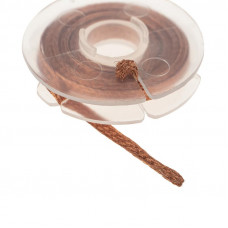 Оплетка для удаления припоя, медная, 2,5мм x 1,5м REXANT