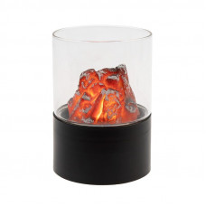 Декоративный светильник Лава Ø 10х16,5 см, батарейки 3хАА (не в комплекте)