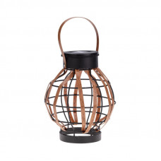 Светильник садовый Бамбук, 18см, 3000К, встроенный аккумулятор, солнечная панель, коллекция Бали REXANT