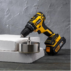 Коронка алмазная 100мм по керамограниту с центровочным сверлом KRANZ