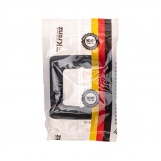 DEA Рамка 1-я горизонтальная Черный Металлик KRANZ