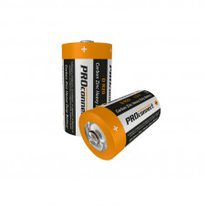 Батарейка солевая D/R20, 1,5В, 2 шт, термопленка PROconnect