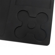 Коврик антистатический термостойкий 329х208х2.6 мм черный