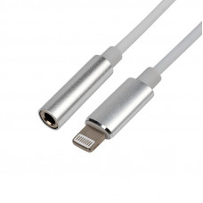 Кабель переходник с iPhone 5/6/7/8/X моделей на AUX гн. 3,5 мм REXANT