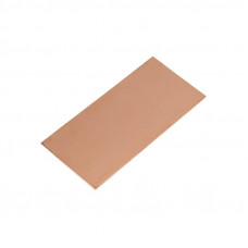 Стеклотекстолит 2-сторонний 50x100x1.5 мм 35/35 (35 мкм) REXANT