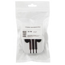 Наушники с микрофоном черные