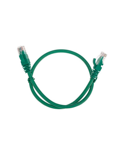 Патч-корд U/UTP, CAT 6, RJ45-RJ45, 26AWG, LSZH, зеленый, 0,5м REXANT