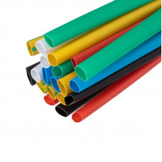 Набор термоусаживаемых трубок №14 ТУТ нг 5/2,5мм, 7 цветов (упак. 21 шт. по 10см) REXANT