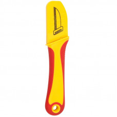 Нож монтажника, нержавеющая сталь, прямое лезвие REXANT