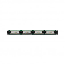 Панель коммутационная 19', 1U, 24 порта, UTP, RJ-45, CAT 5e REXANT