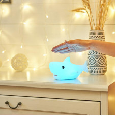 Силиконовый ночник Шарк