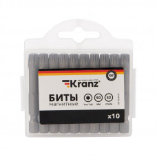 Бита Torx T-40х50 мм для шуруповерта (упак. 10 шт.) Kranz