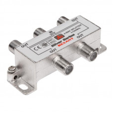 Делитель антенный, (4 TV) + (штекер F, 5 шт), 5-1000 МГц REXANT