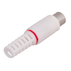 TV-разъем штекер без пайки белый PROconnect