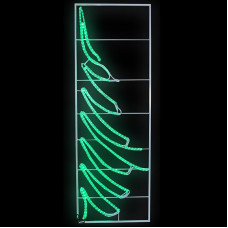 Фигура световая Елочка размер 200x68см NEON-NIGHT