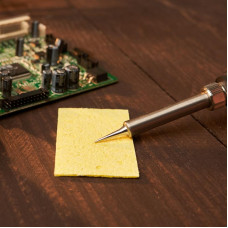 Губка для очистки паяльного жала 56x36 мм REXANT