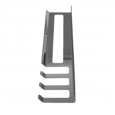 Держатель для хранения шампуров и аксессуаров для барбекю, настенный, нержавеющая сталь СОКОЛ