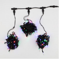 Гирлянда LED ClipLight 24V, 3 нити по 10 метров, цвет диодов Мульти