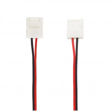 Коннектор соединительный (2 разъема) для одноцветных светодиодных лент 120 диодов/метр, длина 15 см LAMPER