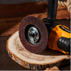 Круг лепестковый торцевой, P40, 115х22,2мм KRANZ