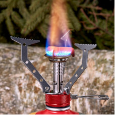 Компактная туристическая газовая плитка Ясон REXANT