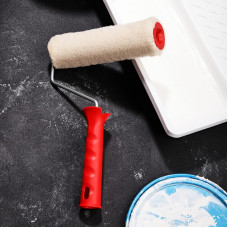 Валик «Натуральный мех» бесшовный, ворс 12 мм, ширина ролика 180 мм, Ø 42 мм, бюгель 6 мм REXANT