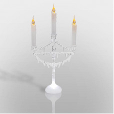 Фигура на подставке Подсвечник со свечками 50 см