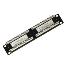 Панель коммутационная 10', 1U, 12 портов UTP, RJ-45, CAT 5e REXANT