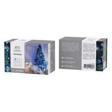 Гирлянда Твинкл Лайт 4 м, темно-зеленый ПВХ, 25 LED, цвет: Синий